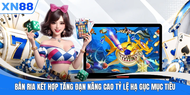 Bắn ria kết hợp tăng đạn nâng cao tỷ lệ hạ gục mục tiêu Bắn ria kết hợp tăng đạn nâng cao tỷ lệ hạ gục mục tiêu