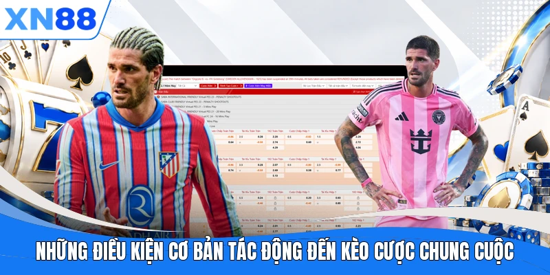 Những điều kiện cơ bản tác động đến kèo cược chung cuộc Những điều kiện cơ bản tác động đến kèo cược chung cuộc