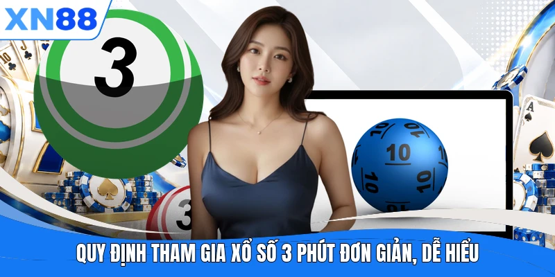 Quy định tham gia xổ số 3 phút đơn giản, dễ hiểu Quy định tham gia xổ số 3 phút đơn giản, dễ hiểu